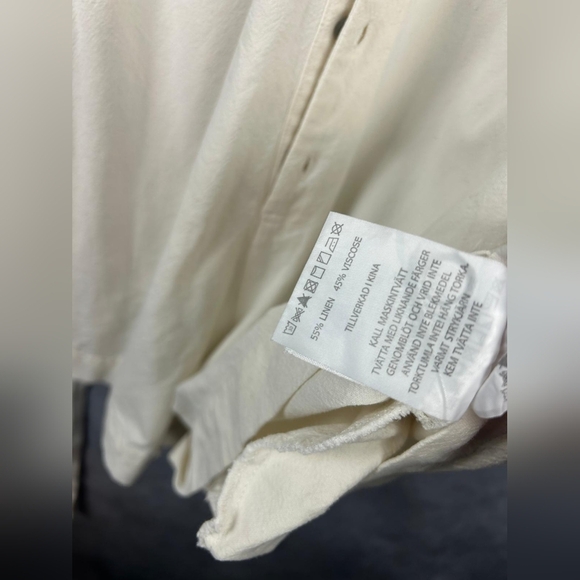 ROLLA’s‎ HORIZON PLAYSUIT IN VINTAGE WHITE Detachable waist tie  Side pockets XL - Picture 10 of 15